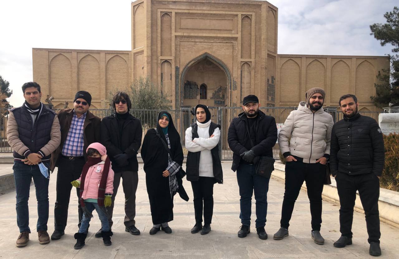 بازدید علمی دانشجویان دانشگاه تربیت مدرس از اماکن تاریخی ورامین 