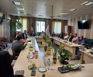 نشست دبیر و اعضای دبیرخانه هیات اجرایی جذب دانشگاه در دانشکده هنر